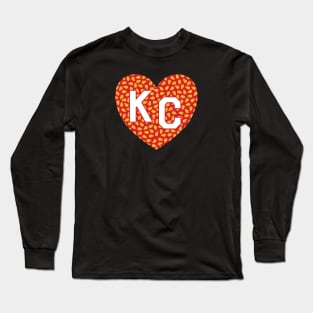 Arrowhead KC Heart Long Sleeve T-Shirt